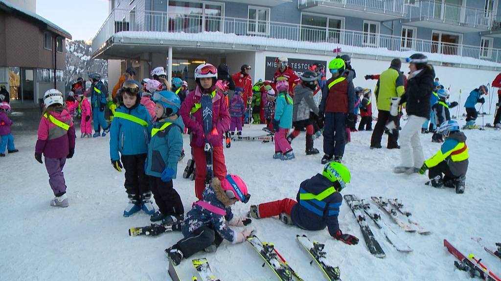 Hochbetrieb in der Höhe: Ansturm auf die Skipiste