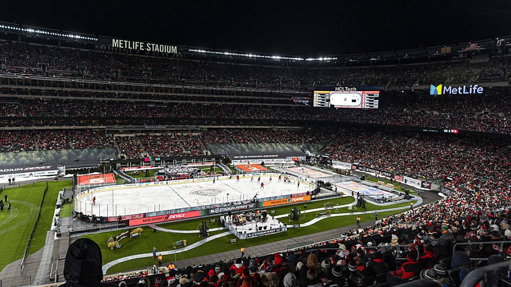 Das Spiel im Football-Stadion der New York Giants und New York Jets fand vor über 70'000 Zuschauern statt