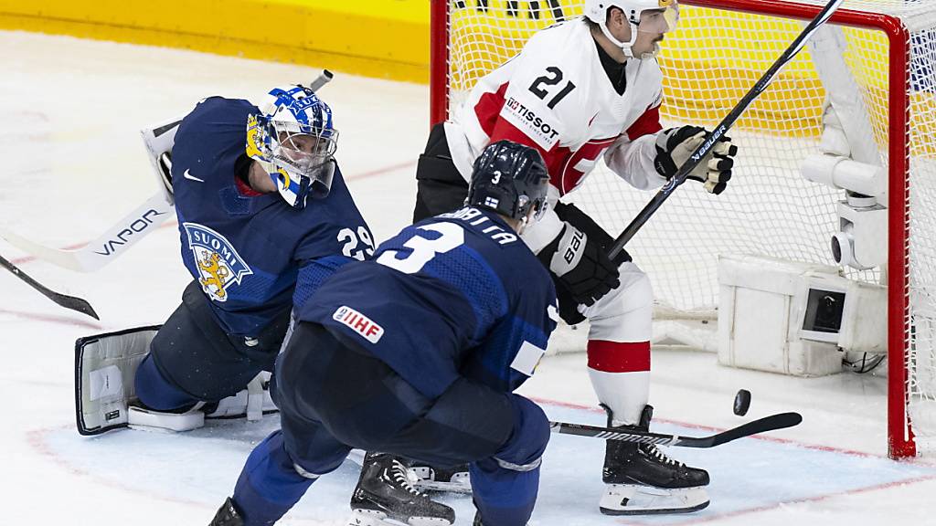 Kevin Fiala glänzt beim 3:1-Sieg gegen Olympiasieger Finnland als Doppeltorschütze