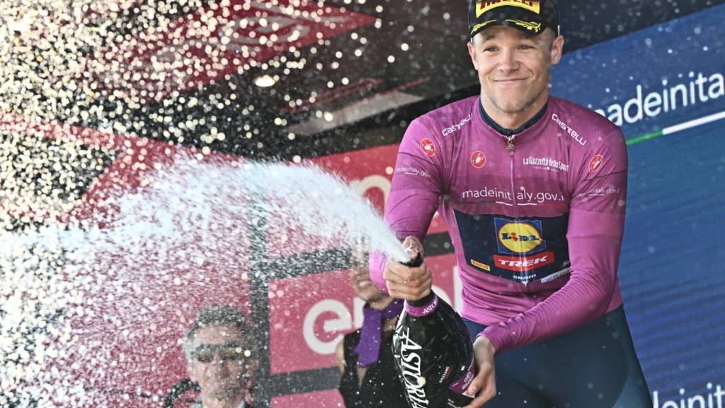 Jonathan Milan hat am Giro erneut Grund zum Feiern