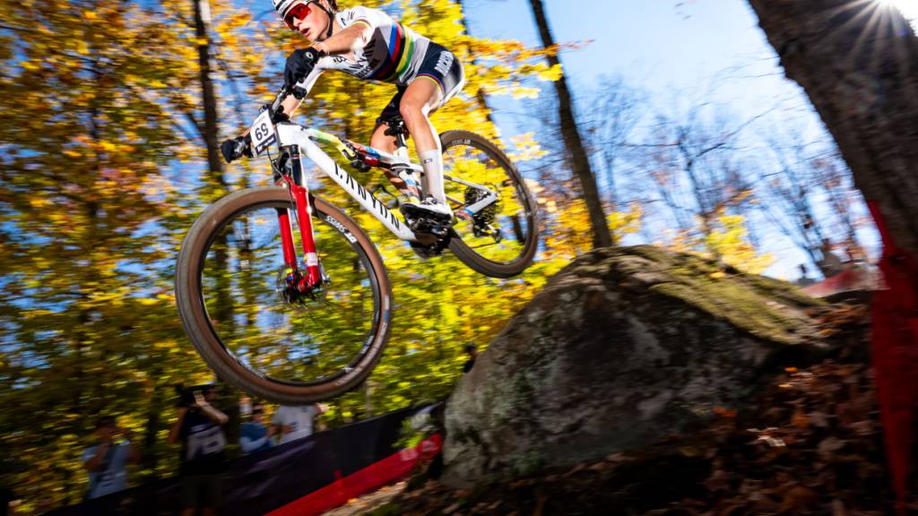 Die Schwedin Jenny Rissveds fährt mit dem näherrückenden Saisonende in einer eigenen Liga