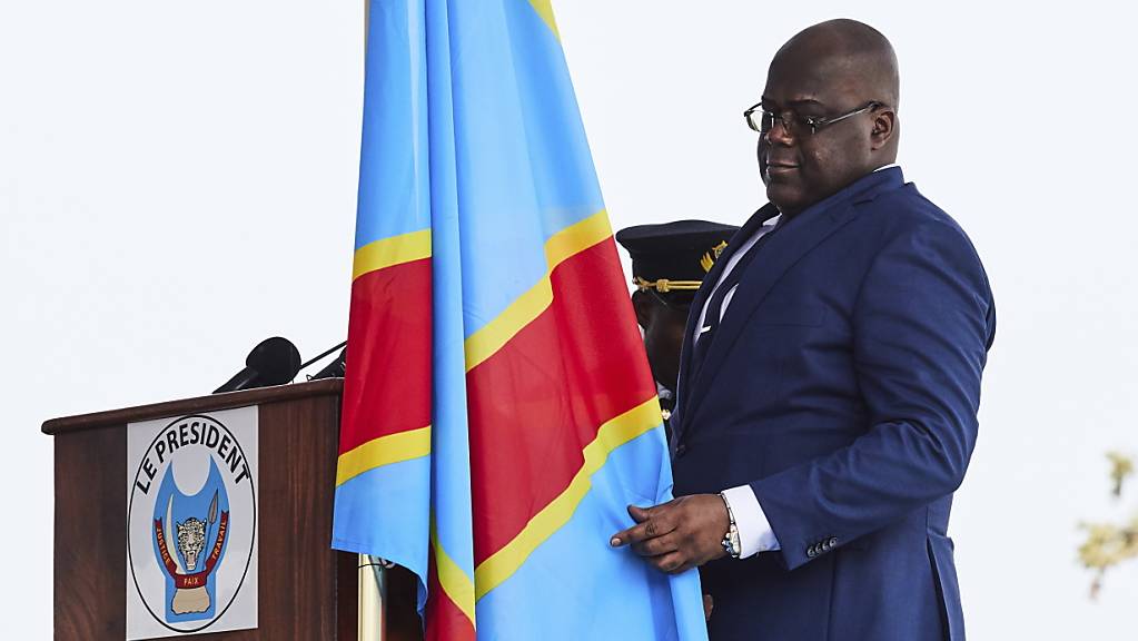 Félix Tshisekedi, der Präsident der Demokratischen Republik Kongo, hat die Hauptstadt Kinshasa abriegeln lassen. (Archivbild)