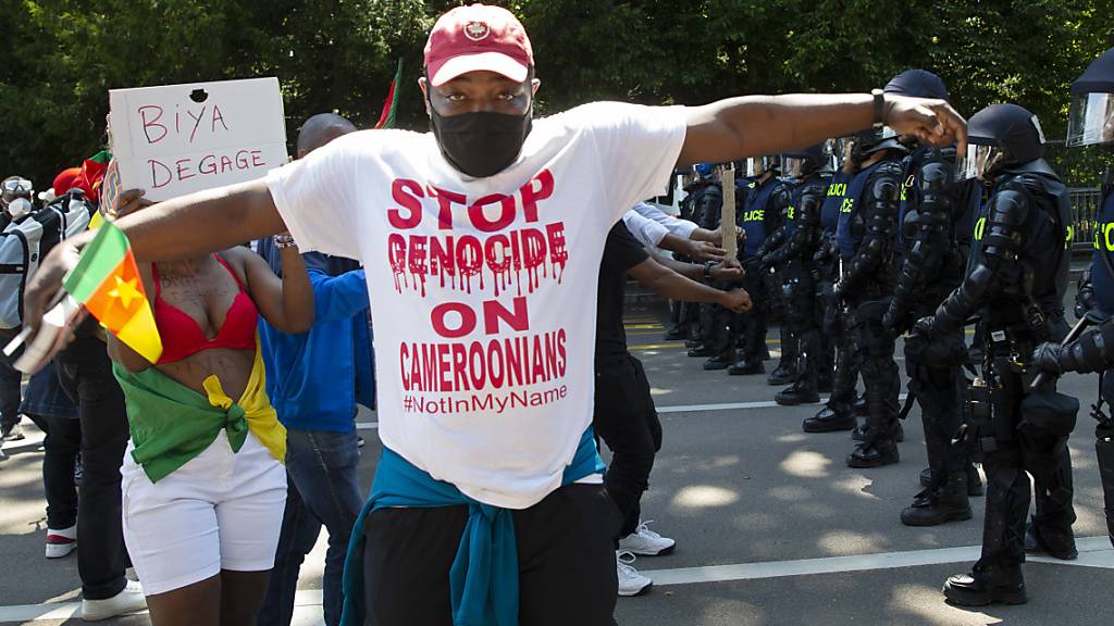 Ausschreitungen bei Demonstration gegen Kameruns Präsident in Genf