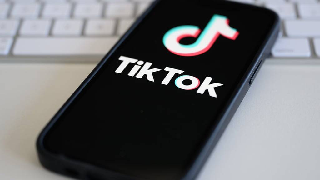 SYMBOLBILD - Auf einem Smartphone wird das Logo der Kurzvideo-Plattform TikTok angezeigt. Foto: Robert Michael/dpa