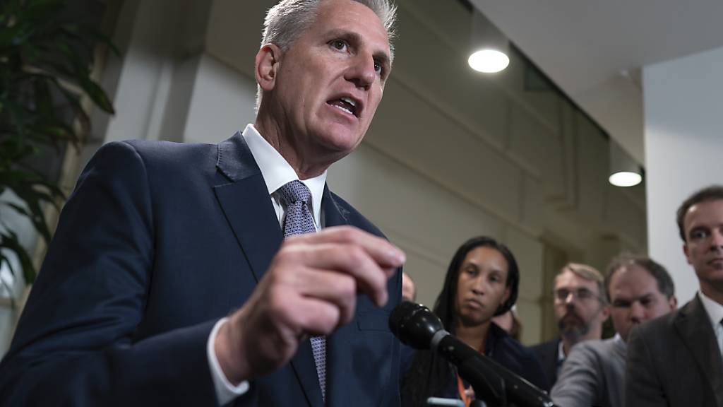 Kevin McCarthy wurde als Vorsitzender des Repräsentantenhauses abgesetzt. Foto: J. Scott Applewhite/AP/dpa
