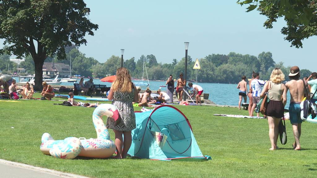 Heisse Tage: Ostschweizer suchen Abkühlung