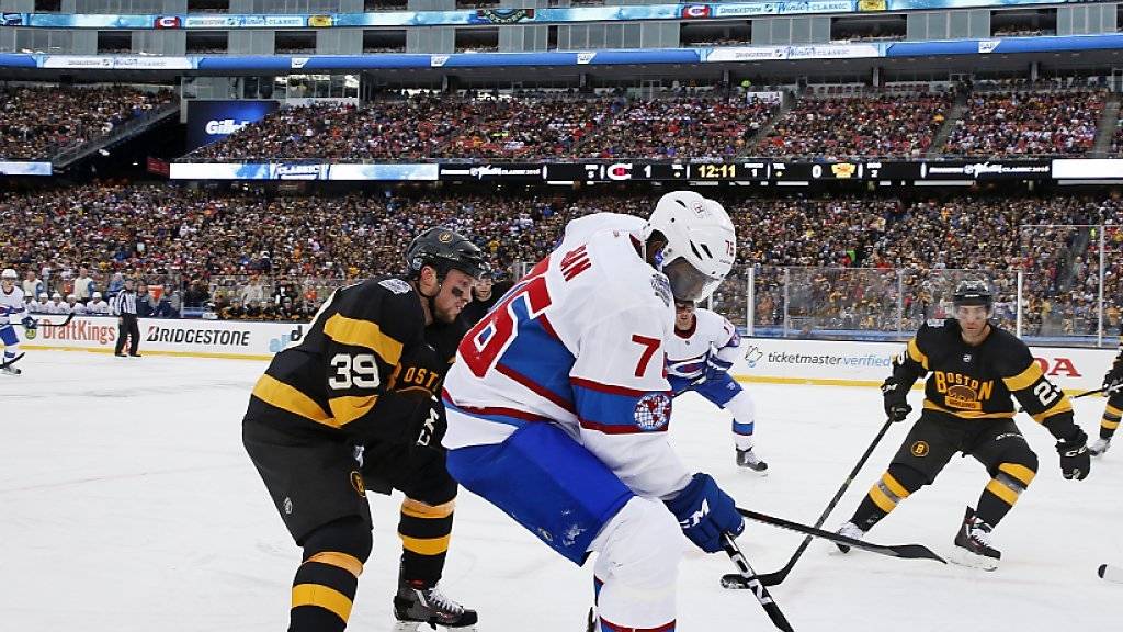 Die Montreal Canadiens setzten sich in der Winter Classic gegen die Boston Bruins durch