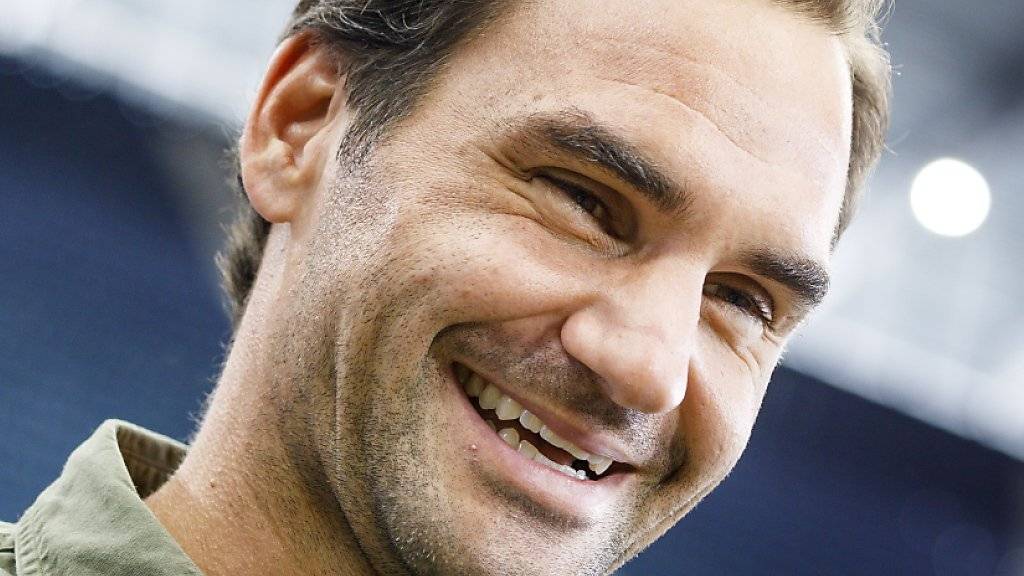 Startet mit einem Nachtmatch ins US Open: Roger Federer