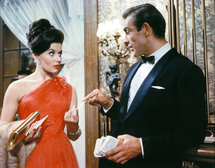 Eunice Gayson und Sean Connery in «Dr. No».