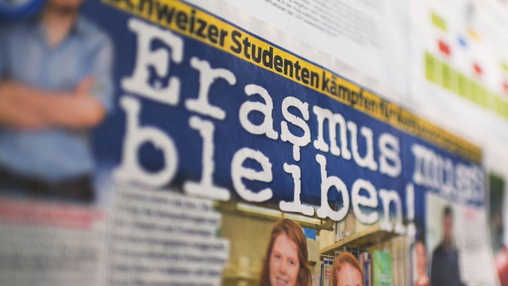 Mit hauchdünnem Mehr spricht sich die zuständige Ständeratskommission für die Assoziierung der Schweiz am EU-Bildungsprogramm Erasmus plus aus. (Archivbild)