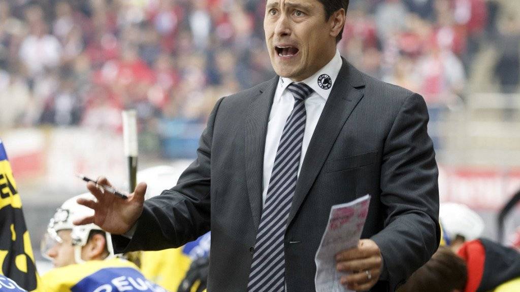 Guy Boucher bestreitet seine letzte Saison als Trainer des SC Bern