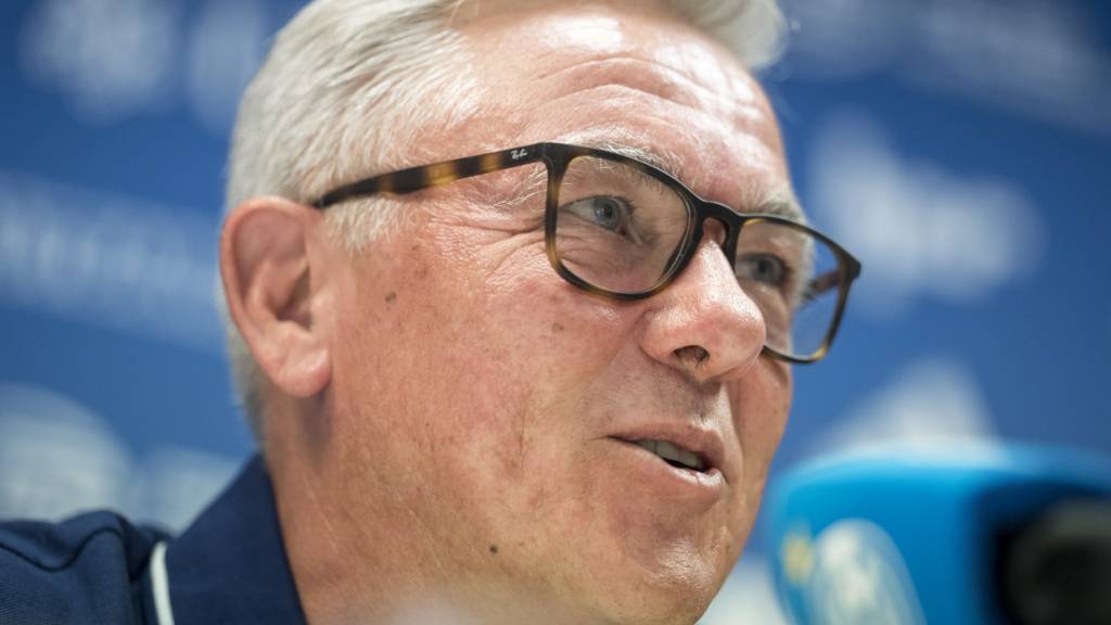 Olaf Janssen spricht bei seiner Vorstellung als GC-Trainer über sich und seine Ideen