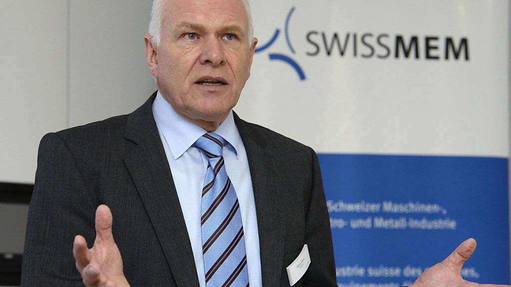 Laut Swissmem-Präsident Hans Hess benötigen in die Verlustzone gerutschte Unternehmen etwa zwei Jahre Zeit, um die Aufwertung des Frankens zu verdauen und wieder Gewinne zu erwirtschaften. (Archiv)