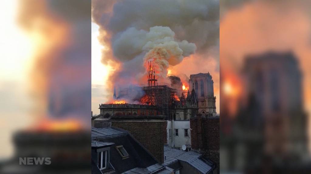 Inferno in Notre-Dame: Paris ist schockiert