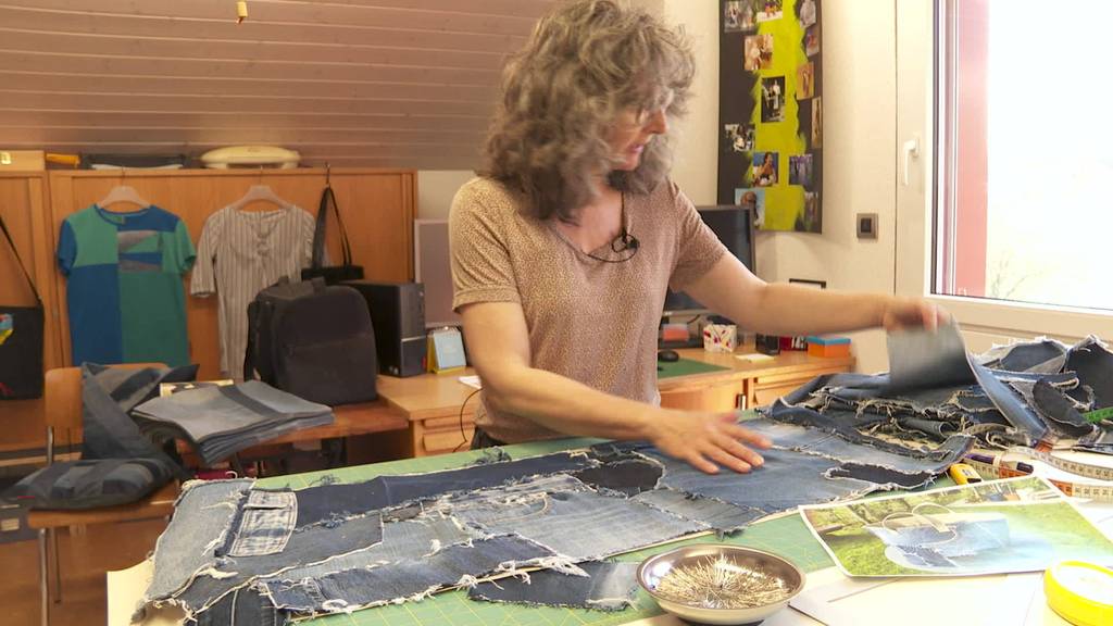 Upcycling: Sonja Steiger verhilft Kleidern zu zweitem Leben