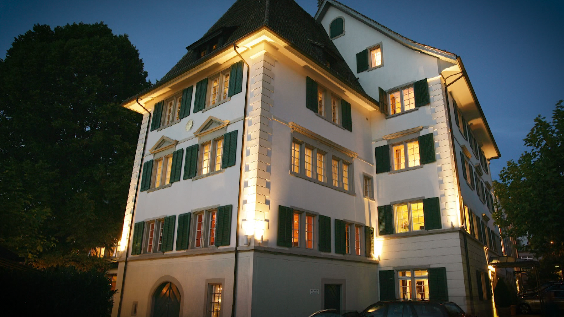 Winterzauber im Romantik Seehotel Sonne in Küsnacht am Zürichsee.