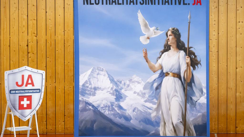 Die Neutralität hat in der Schweiz eine lange Tradition. Eine Minderheit in der Bevölkerung will sie nun sogar in der Bundesverfassung festschreiben. (Archivbild)