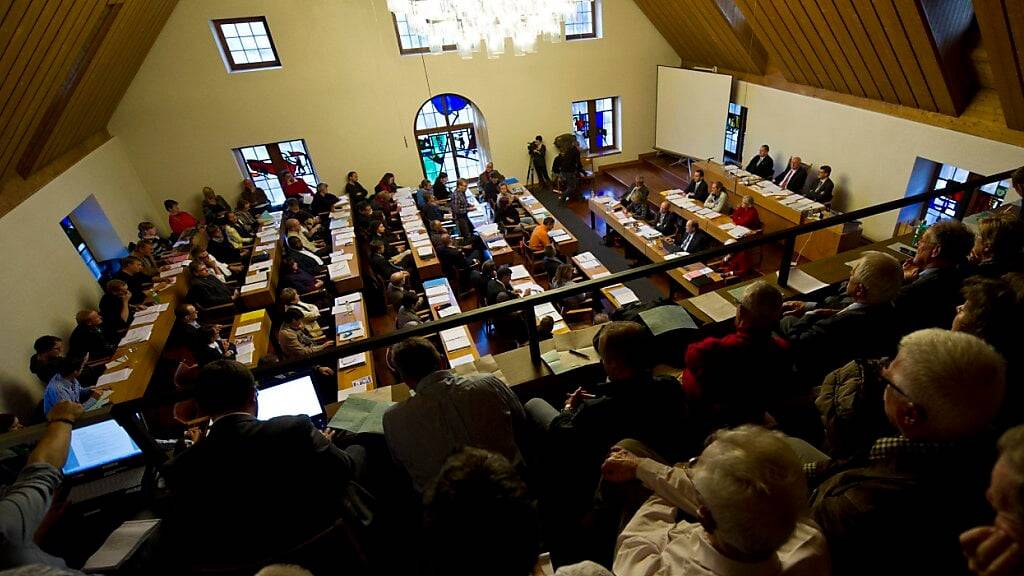 Das St. Galler Stadtparlament tagt jeweils im Waaghaus. (Archivbild)