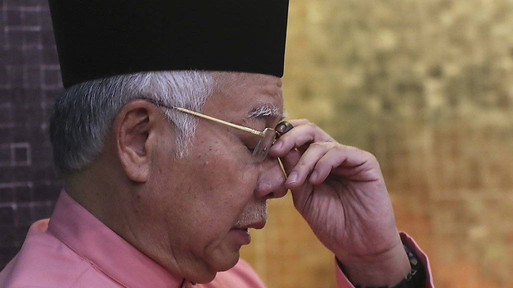 Der Ex-Regierungschef Malaysias, Najib Razak, darf das Land aufgrund von Fluchtgefahr derzeit nicht verlassen.