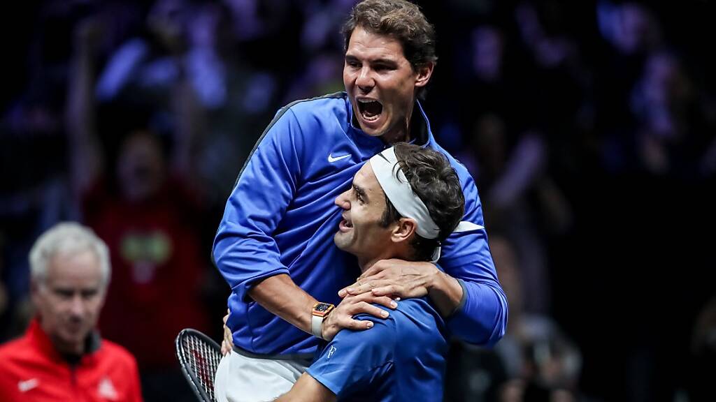 Roger Federer und Rafael Nadal spielten schon 2017 erfolgreich zusammen