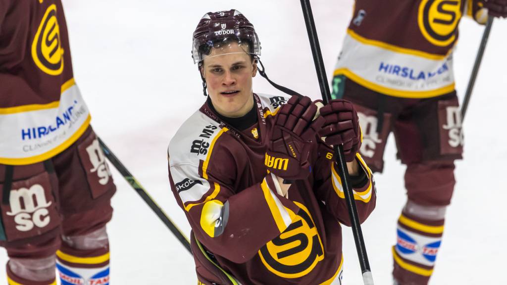 Matchwinner und einziger Torschütze in Genf: Servettes Jesse Puljujärvi