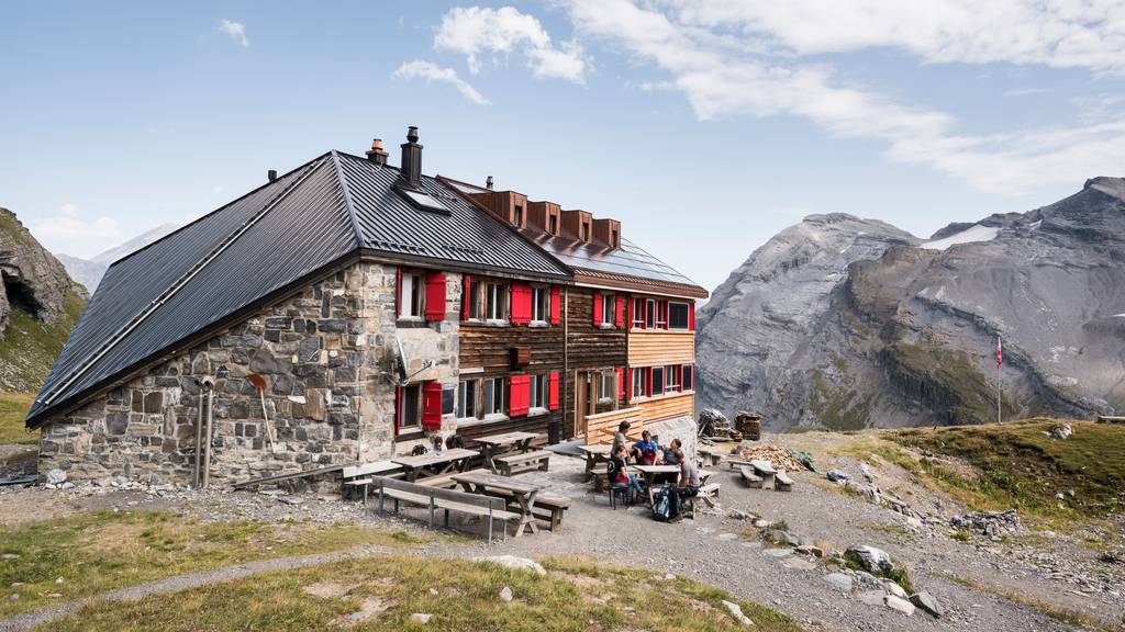 Noch nie so viele Übernachtungen in Berner SAC-Hütten wie 2023
