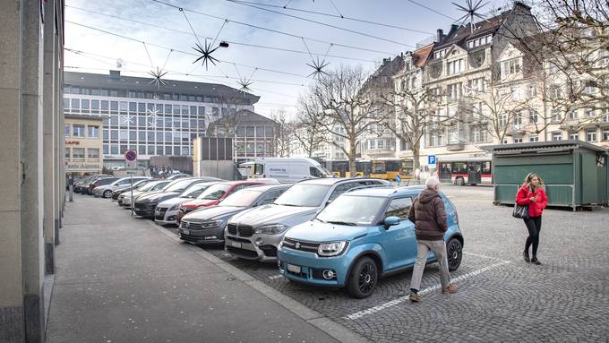 Jetzt verschwinden die 38 Parkplätze