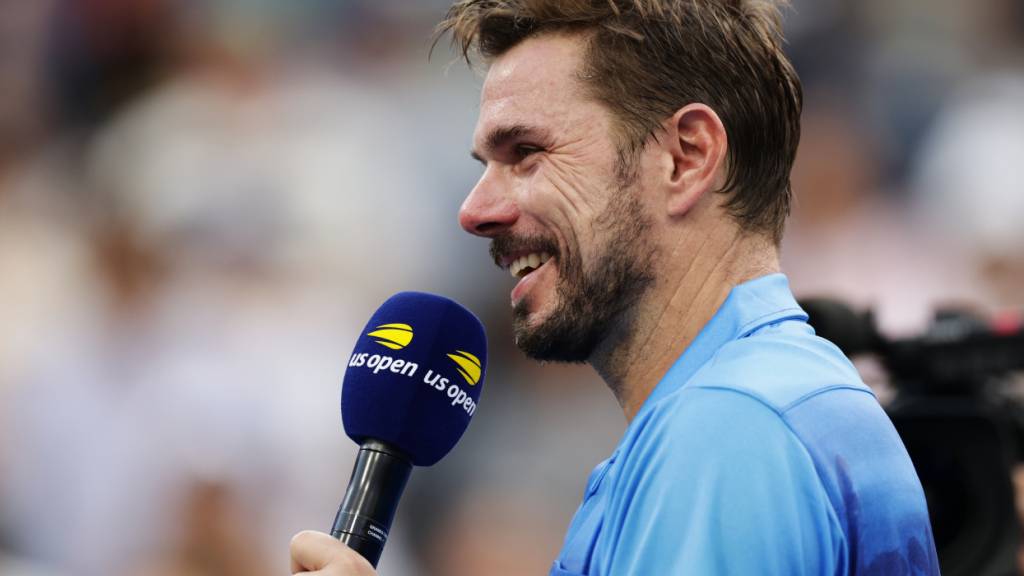 Stan Wawrinka im Interview nach seinem letzten Spiel am US Open