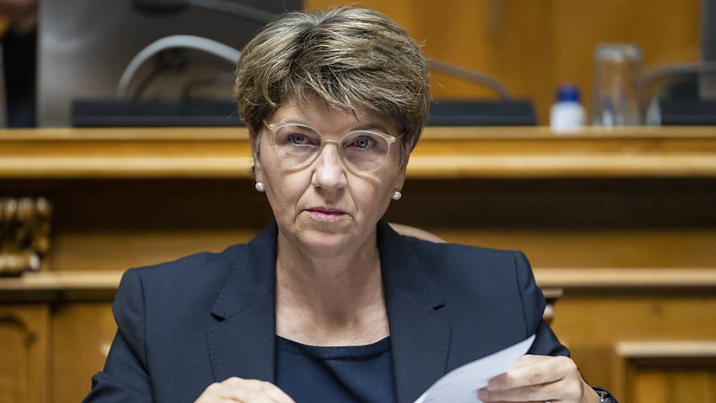 Die Schweiz ist laut Verteidigungsministerin Viola Amherd gut vorbereitet, sollte es zu einem Nuklearkrieg in der Ukraine kommen. (Archivbild)