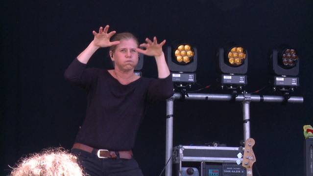 Openair berührt Gehörlose