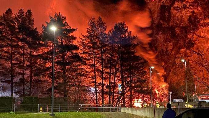 Grossbrände in Schattdorf hatten kaum Auswirkungen auf Umwelt