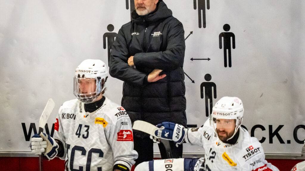 Der HC La Chaux-de-Fonds von Trainer Teppo Kivelä gleicht die Finalserie gegen den HC Sierre zum 1:1 aus