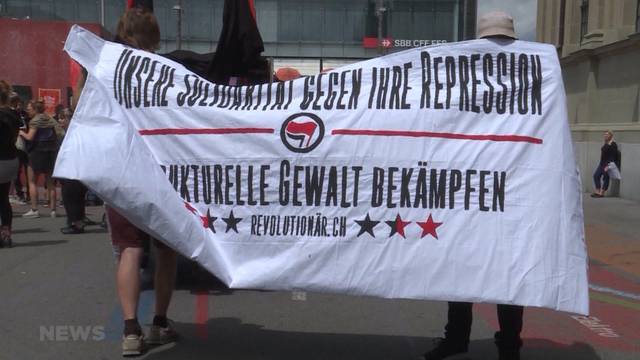 Kein Krawall an Solidar-Demo