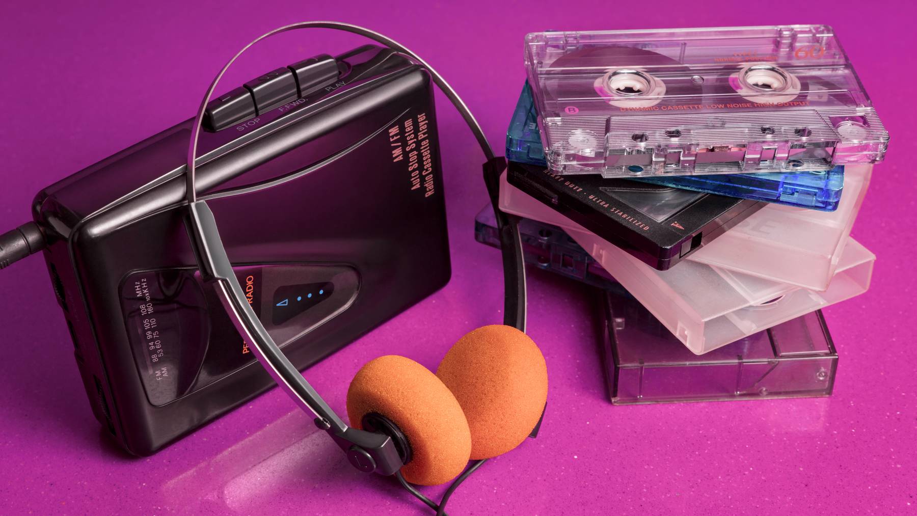 Walkman 80er Symbolbild