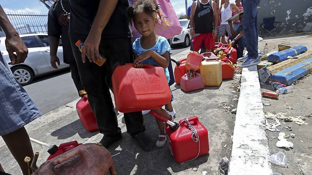 «Humanitäre Katastrophe»: Der Gouverneur des sturmgeschädigten US-Aussengebiets Puerto Rico hofft auf rasche Hilfe aus den USA.