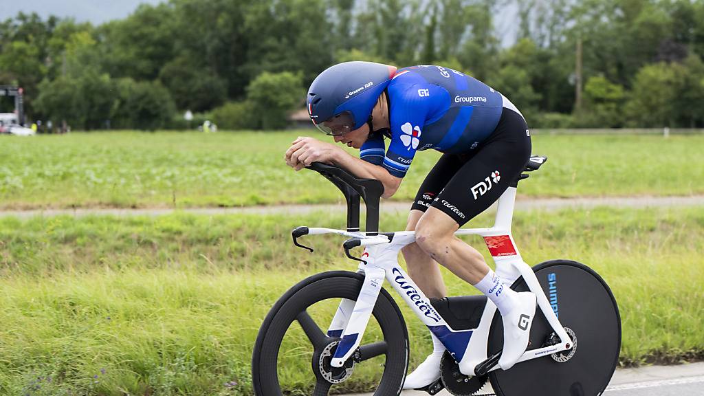 Stefan Küng in voller Fahrt