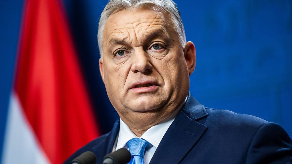 dpatopbilder - Ungarns Ministerpräsident Viktor Orban. Foto: Marton Monus/dpa/Archivbild