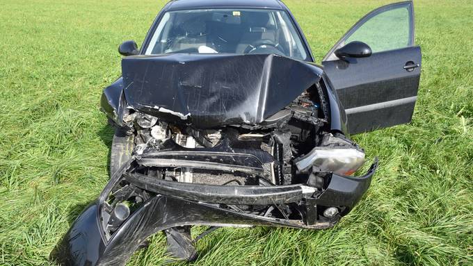 Auffahrunfall in Dagmersellen: Autofahrer verletzt