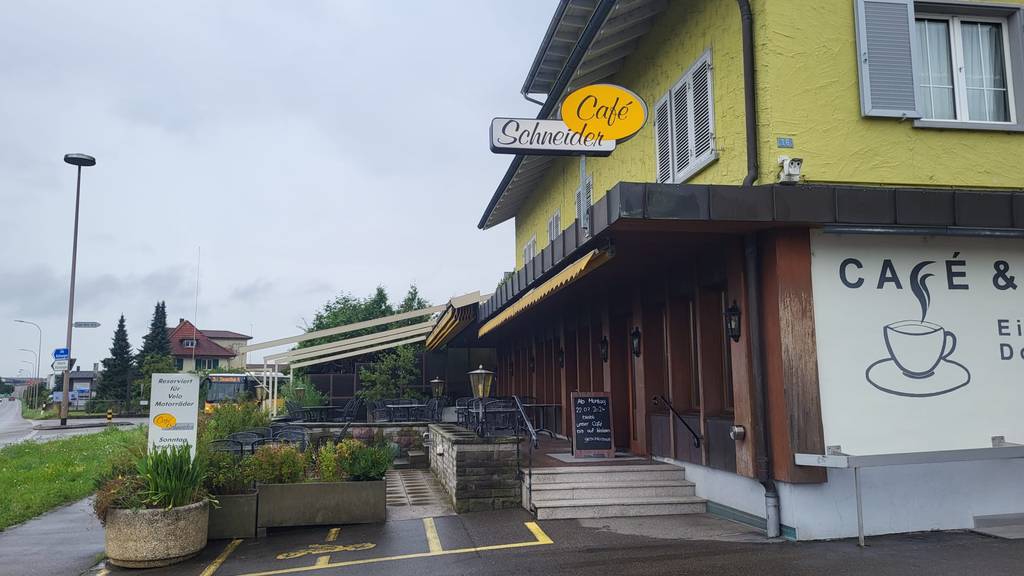 Café Schneider in Siggenthal Station ist per sofort geschlossen