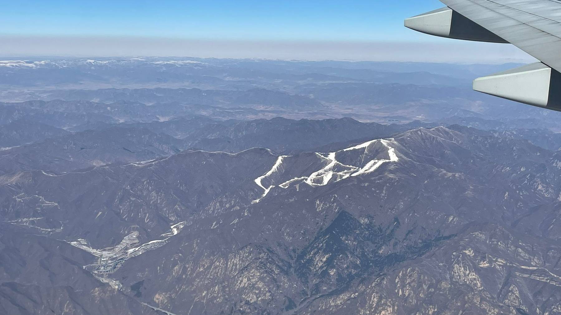 Hier finden die Olympia-Skirennen statt.