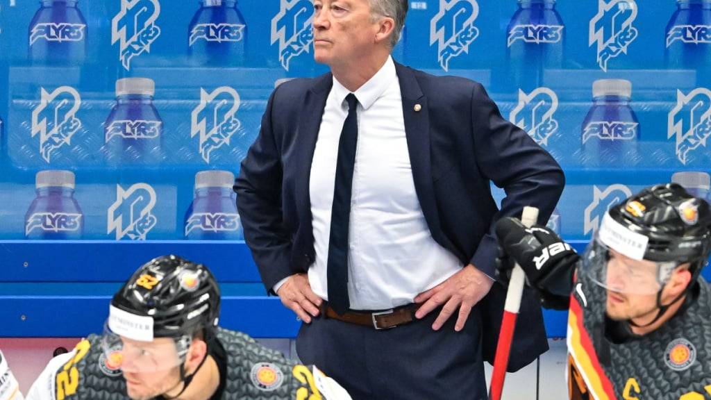 Deutschlands Cheftrainer Harold Kreis kann dem WM-Duell mit der Schweiz entspannt entgegen blicken