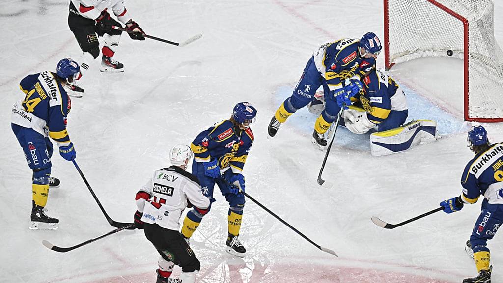 Antti Suomela trifft zum 1:0 für Lausanne