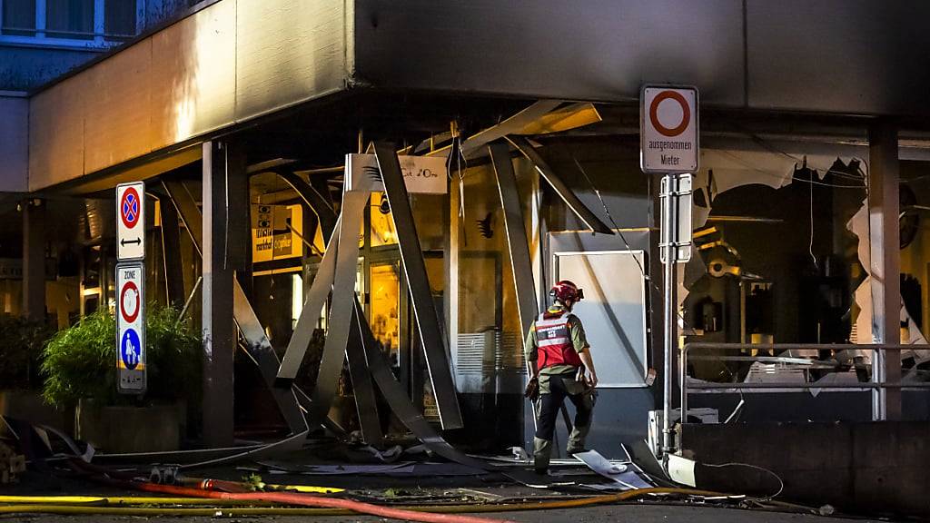 Zwei Todesopfer bei Brand und Explosion in Nussbaumen AG