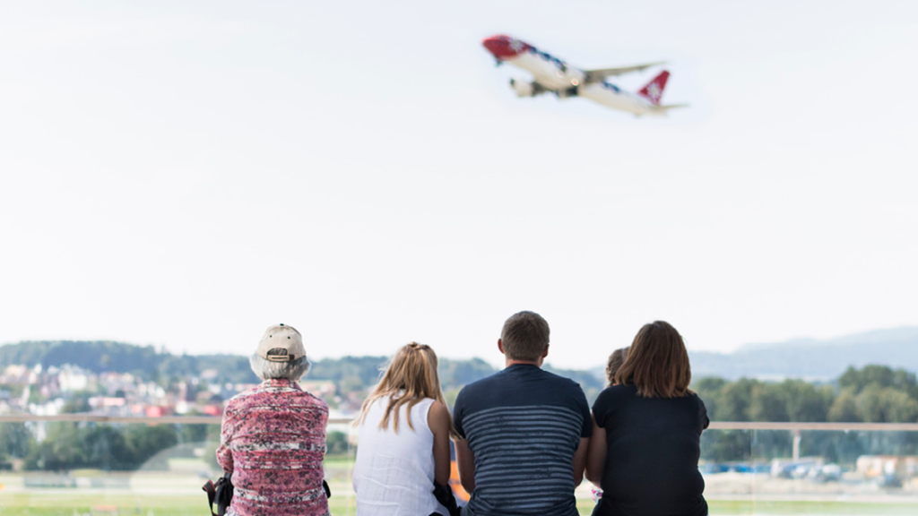 Gehe für 500 Franken am Flughafen Zürich shoppen