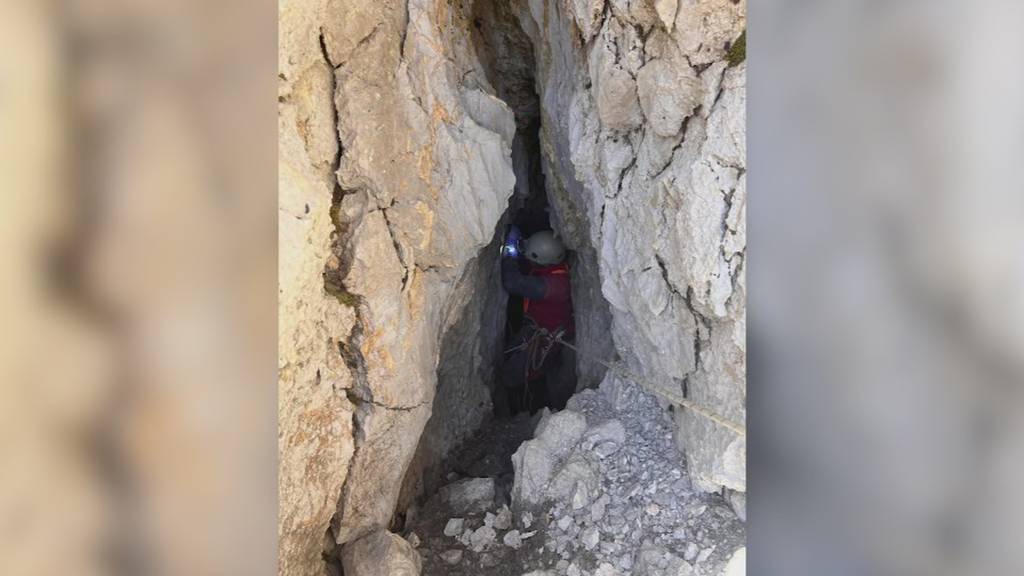 Verletzter Mann liegt zwei Tage in Höhle bei Wildhaus