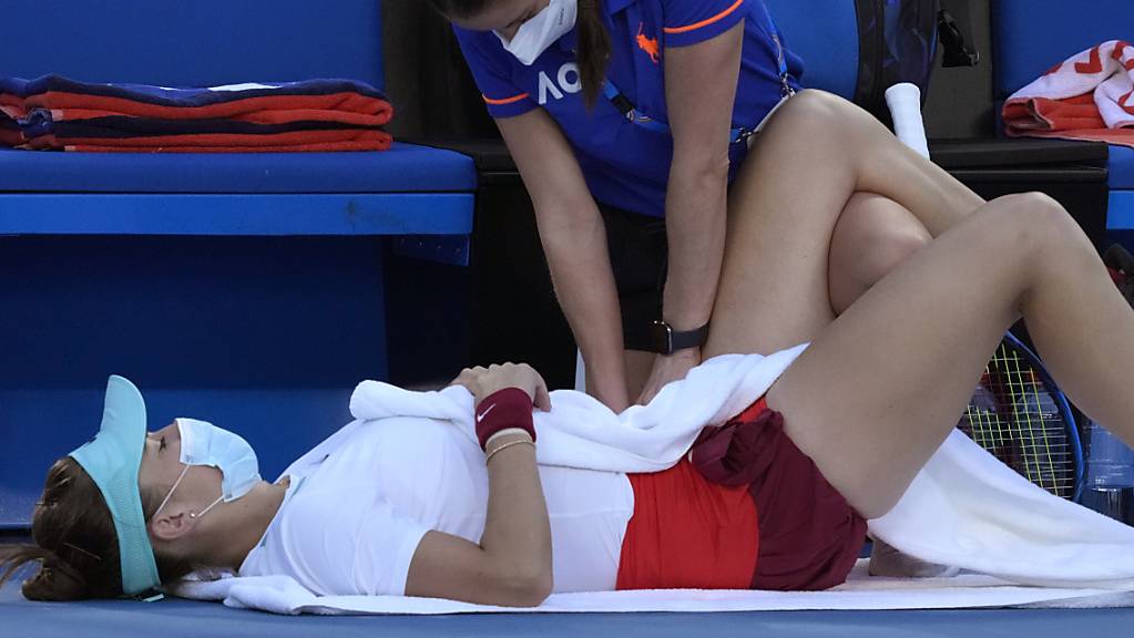 Zu wenig Vorbereitung für eine harte Gegnerin: Belinda Bencic kann ihre Niederlage am Australian Open gut einordnen.