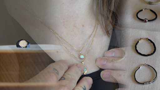 Schmuck aus Muttermilch und Hundehaar