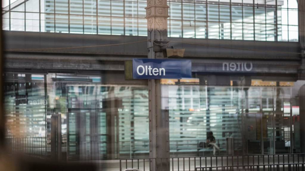 Im Bahnhof Olten ging am Mittwochabend nichts mehr. (Archivbild)