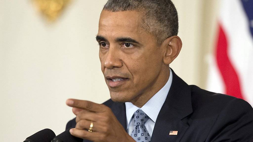 «Nicht normal»: US-Präsident Barack Obama kritisiert Republikaner nach Schiesserei in Oregon.