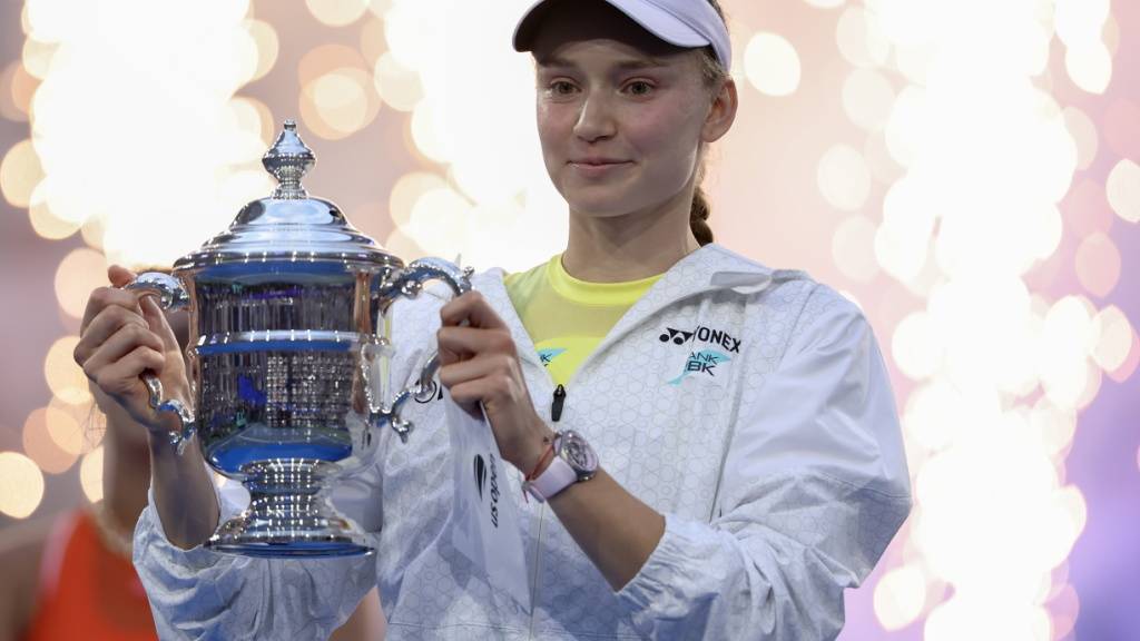 Jelena Rybakina gewann kürzlich am US Open zum dritten Mal ein Grand-Slam-Turnier
